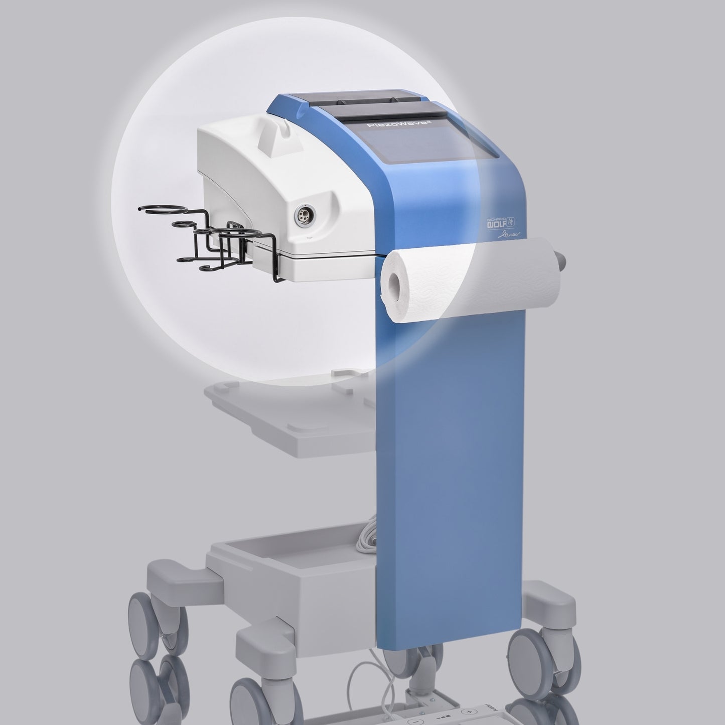 Therapiequellenhalter schwarz