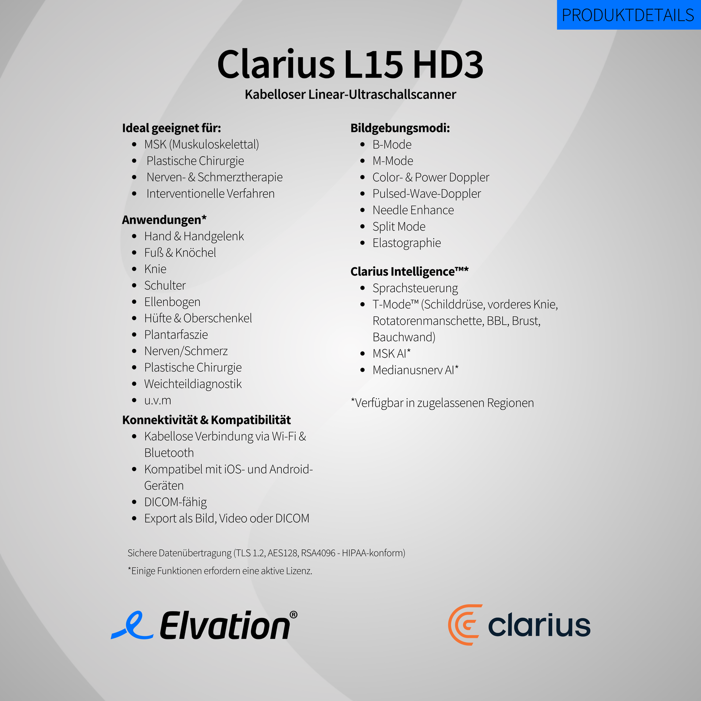 Clarius L15 HD3