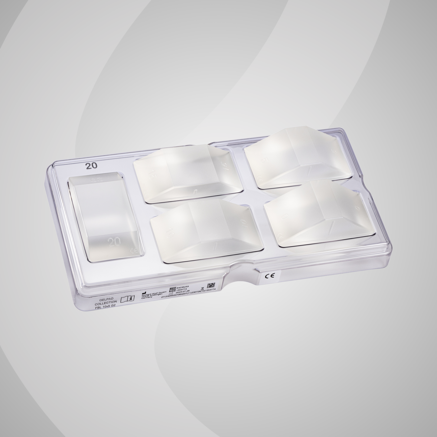 Gel-Pad-Sortiment FBL 10x5 G2